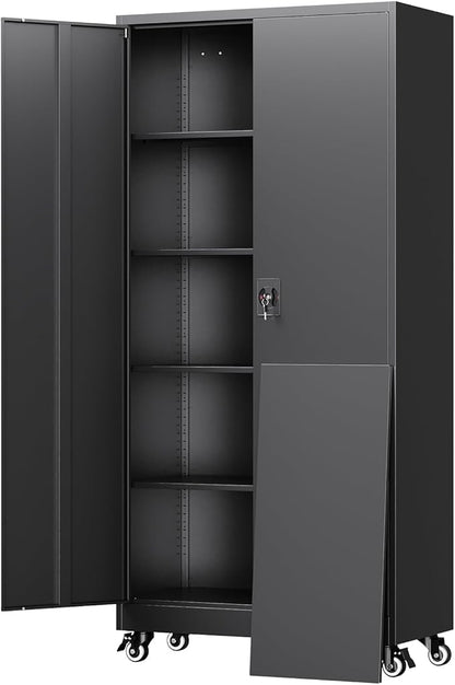 Yizosh Metal Garage Storage Cabinet