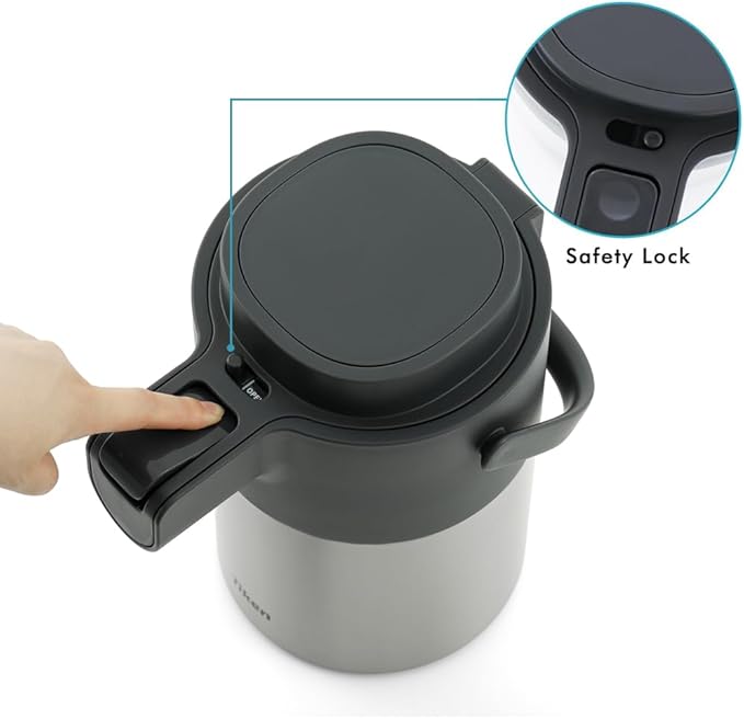 Tiken Airpot Coffee Dispenser - 74oz/2.2L Thermal Coffee Carafes