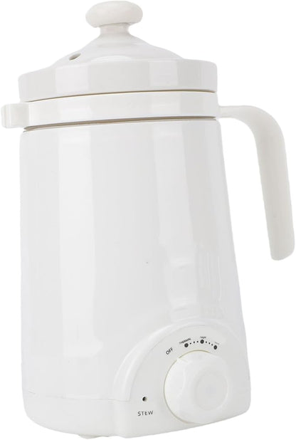 Electric Stew Cup Portable Ceramic Soup Maker 500ml 70W