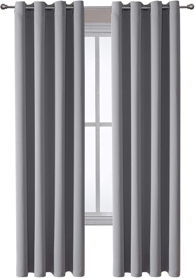 ChrisDowa Grommet Blackout Curtains