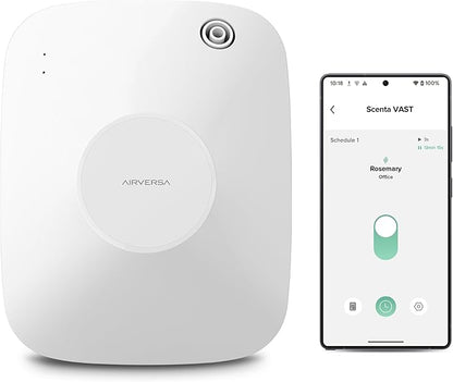 Airversa Smart Waterless Essential Oil Diffuser Scent Air Machine