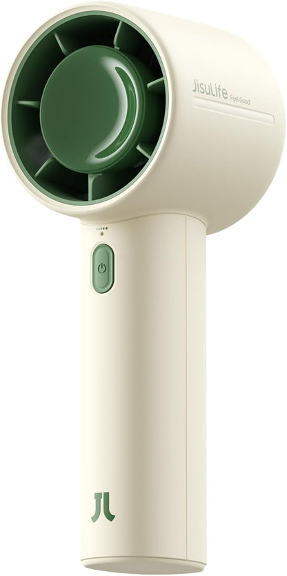 JISULIFE Portable Fan Christmas Gifts, 4000mAh Mini Handheld Fan