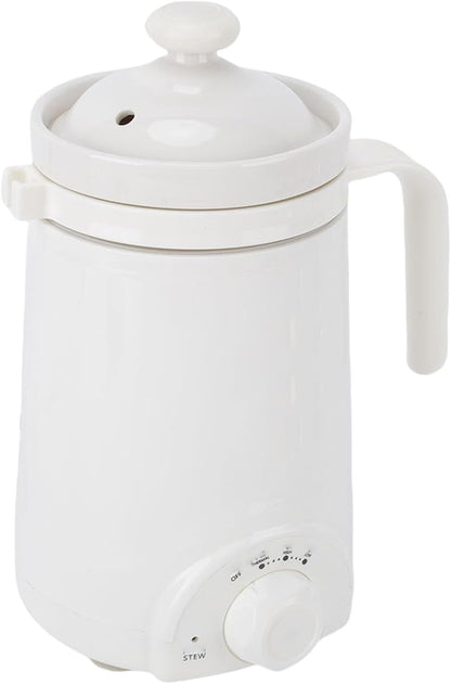 Electric Stew Cup Portable Ceramic Soup Maker 500ml 70W
