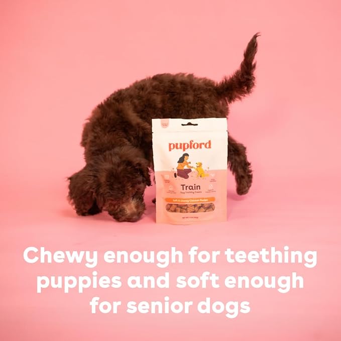 Pupford Soft & Chewy Training Treats for Dogs & Puppies (Pork, 10 oz)