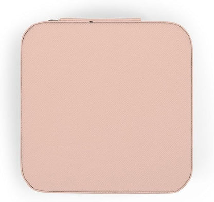 3dRose Pacman frog, South American Horned frog - NA02 AJE0361 - Adam Jones Jewelry Travel Case Pink
