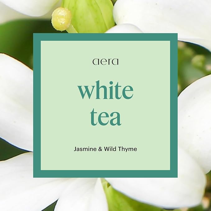 Aera Essential Oil Fragrance Diffuser + White Tea Scent Bundle