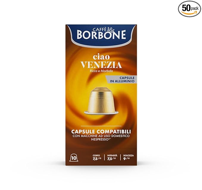 Caffè Borbone Ciao Venezia Aluminum Capsules Compatible