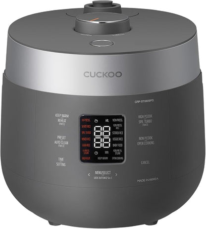 CUCKOO Twin Pressure Rice Cooker 6-Cup Uncooked / 12-Cup Cooked