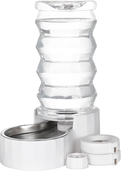 RIZZARI Large Gravity Water Dispenser: 8L Automatic Water Feeder