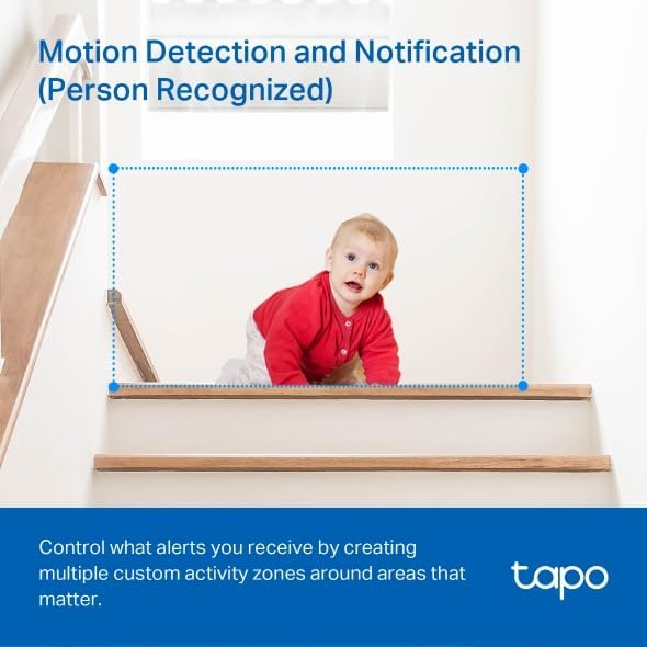 Tapo 2K Pan/Tilt Security Camera
