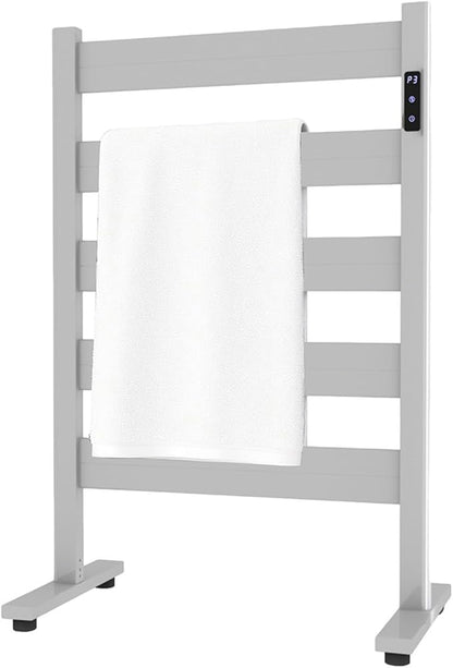 Freestanding Towel Warmer – 5-Bar Heated Towel Rack