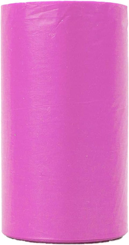 Downtown Pet Supply Poop Bags for Dogs with Dispenser, 220 Count - Leak-Proof Dog Waste Bags and Bone-Shaped Dog Poop Bags Holder for Leash - Pink, 12.5" x 8.5"