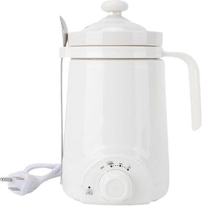 Electric Stew Cup Portable Ceramic Soup Maker 500ml 70W
