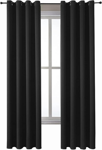ChrisDowa Grommet Blackout Curtains