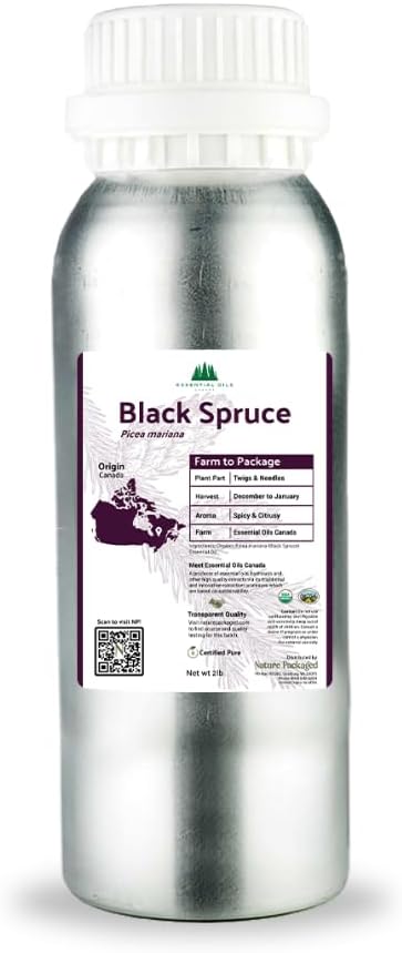 Organic Black Spruce Essential Oil from Canada