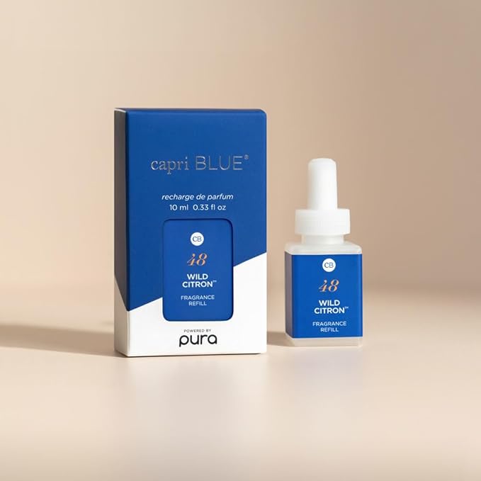 Capri Blue Pura Smart Home Plug-in Diffuser Refills – Includes 2 Capri Blue