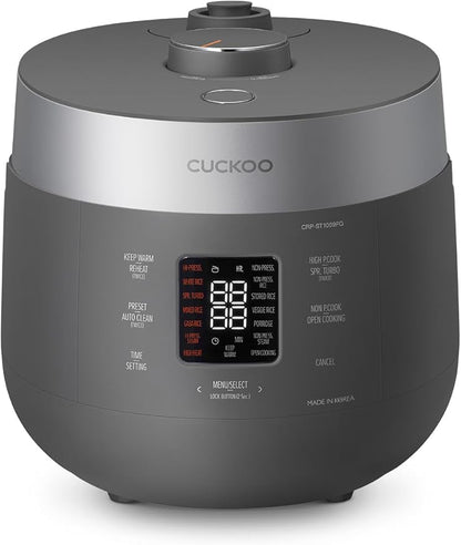 CUCKOO Twin Pressure Rice Cooker 10-Cup Uncooked / 20-Cup Cooked