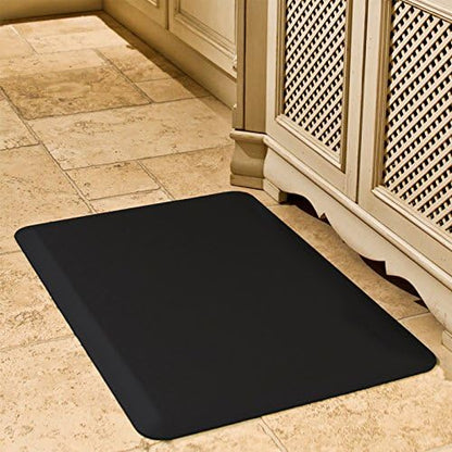 WellnessMats Original Anti-Fatigue 72 Inch by 36 Inch Kitchen Mat, Black