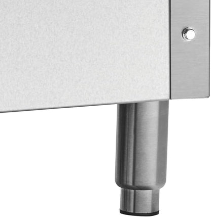 Kratos 48" Wide Commercial Countertop Griddle, Gas Hot Plate