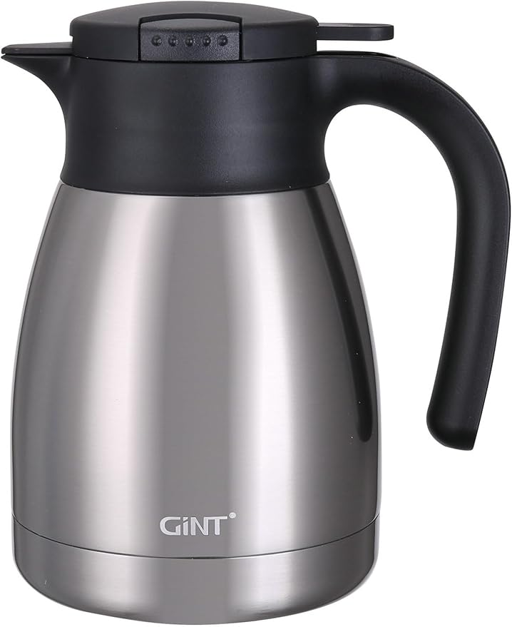 GiNT 34Oz Thermal Coffee Carafe, Insulated Stainless Steel Coffee Carafes