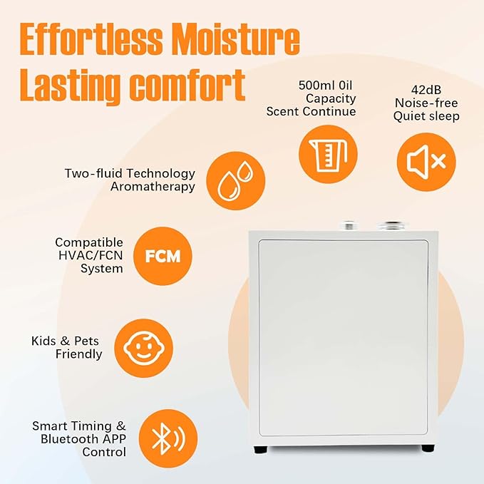 Heavy Duty Alloy HVAC Oil Diffuser System