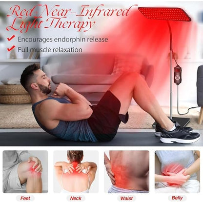 Body and Facial red Light Therapy, 660nm 850nm Infrared red Light Treatment