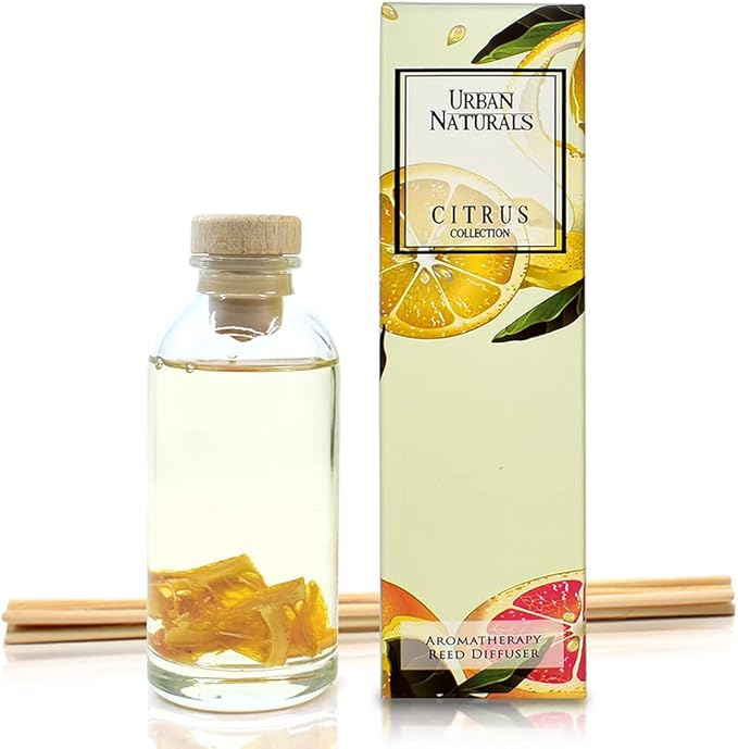 Urban Naturals Citrus Bliss Mandarin Orange & Grapefruit Essential Oil Reed