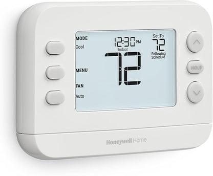 New! Honeywell Home Programmable Thermostat, Conventional/Heat Pump