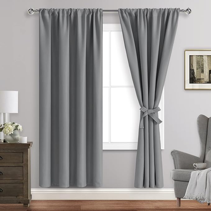 JIUZHEN Blackout Curtains for Bedroom