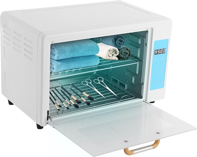 6 Gal Capacity Multi-Functional Nail Cleaner Box, 110V 230W U-V Light