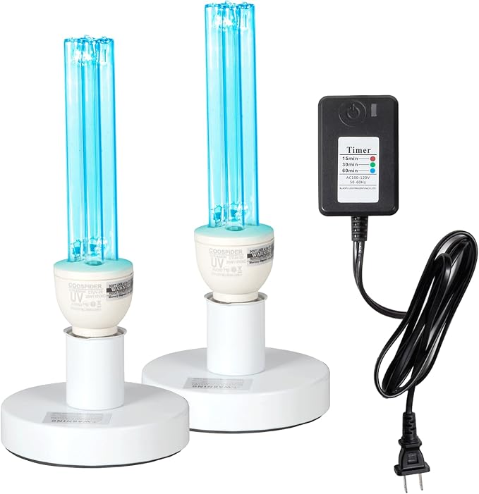 25W UV Sanitizer Lamp Ozone Free and