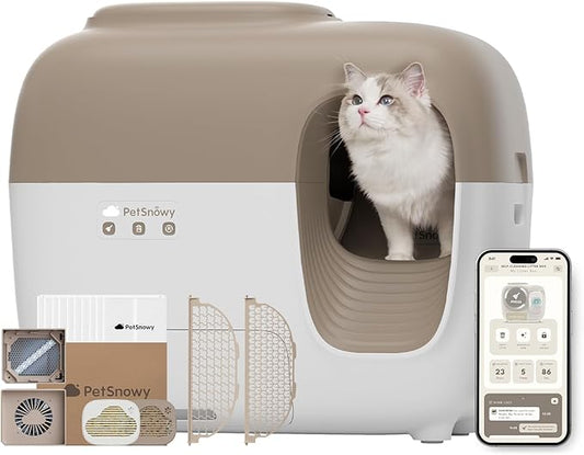 PetSnowy Self-Cleaning Automatic Cat Litter Box
