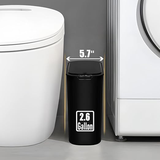 TIPGO Automatic Motion Sensor Bathroom Trash Can