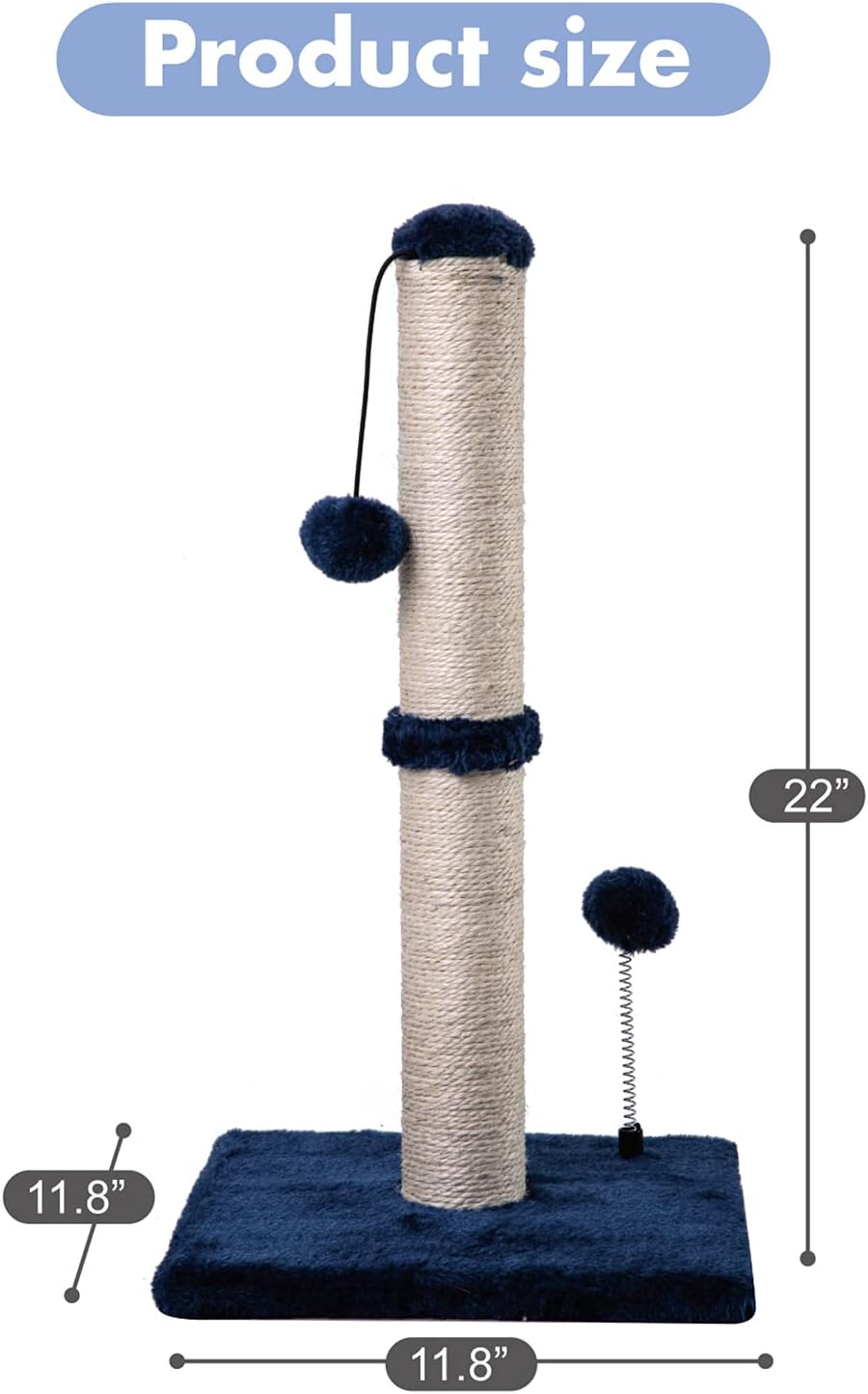 MECOOL Cat Scratching Post Premium Basics Kitten. A thoughtful pick for calmer daily routines.