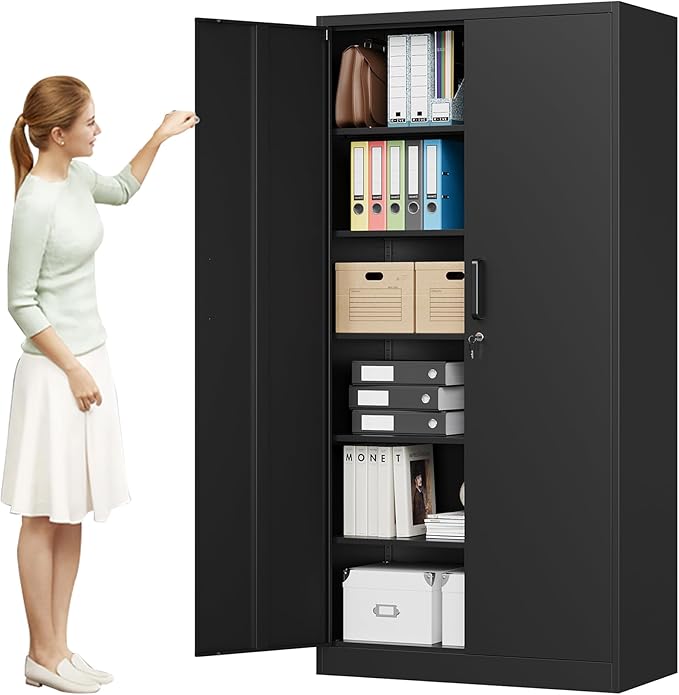 MIIIKO Metal Storage Cabinet