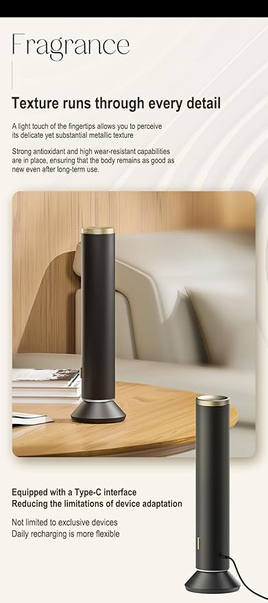 New Upgraded Waterless Scent Oil Nebulizer – Smart App & Remote Control