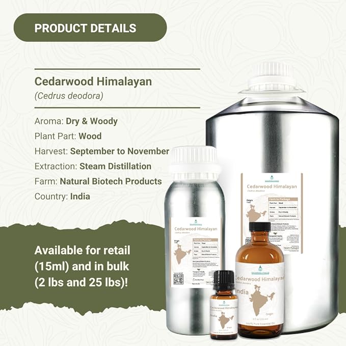 Cedarwood Himalayan Essential Oil