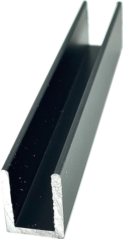 Brixwell SDCD380RB-CCP23-XCP50 Oil Rubbed Bronze 3/8" Fixed Panel Shower Door