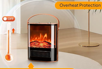 ROVSUN 1500W Electric Fireplace Stove