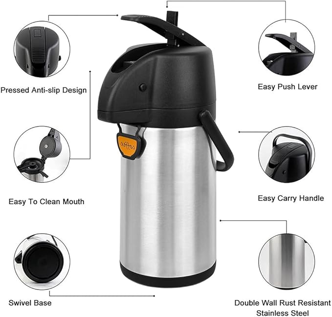 Airpot Coffee Dispenser Thermal