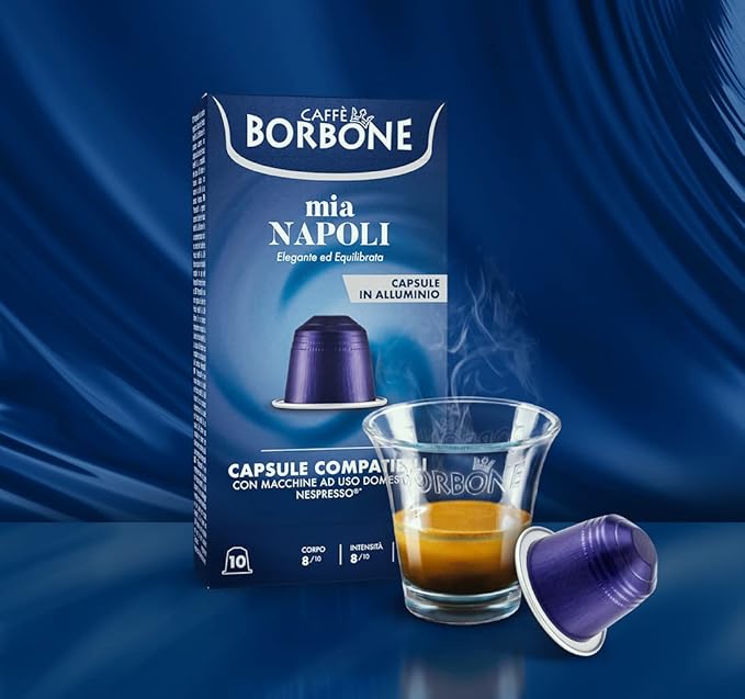 Caffè Borbone Mia Napoli Aluminum Capsules Compatible