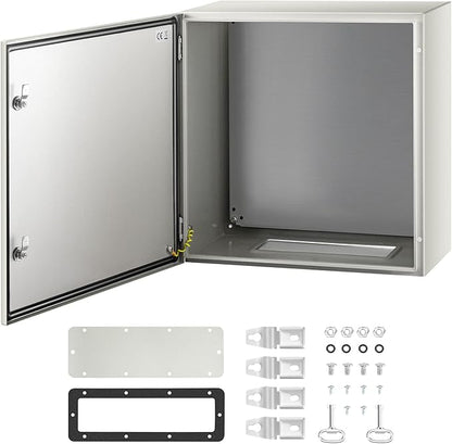 VEVOR NEMA Steel Enclosure, IP66 Waterproof & Dustproof, Outdoor/Indoor