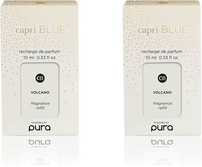 Capri Blue Pura Smart Home Plug-in Diffuser Refills – Includes 2 Capri Blue