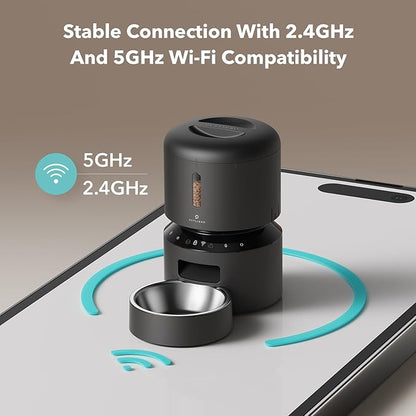 PETLIBRO Automatic Cat Feeder, 5G WiFi Pet Feeder