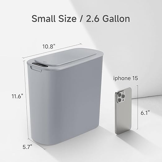 TIPGO Automatic Motion Sensor Bathroom Trash Can