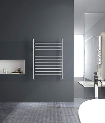 HEATGENE Towel Warmer Wall-Mounted Hardwired Heated Towel Rack Hot Towel Bar