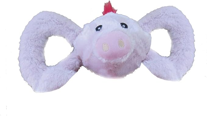 Jolly Pets Jolly Tug-a-Mal Monkey Tug/Squeak Toy, Small