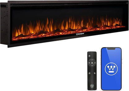 Westinghouse 74 Inch Electric Fireplace Heater, Compatible