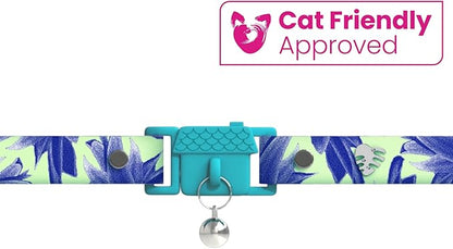 Kittyrama Botanicals Lotus Cat Collar. Award Winning. Hypoallergenic, Quick Release Breakaway, Comfy & Soft. Vet Approved. Other Styles Available