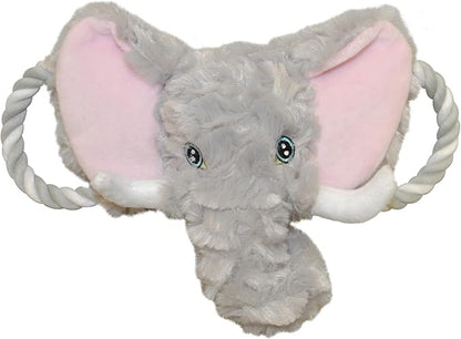 Jolly Pets Jolly Tug-a-Mal Elephant Tug/Squeak Toy, Extra Large
